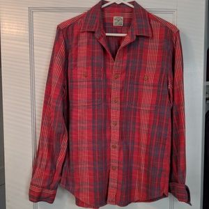 J.Crew Men's Flannel size slim fit Medium